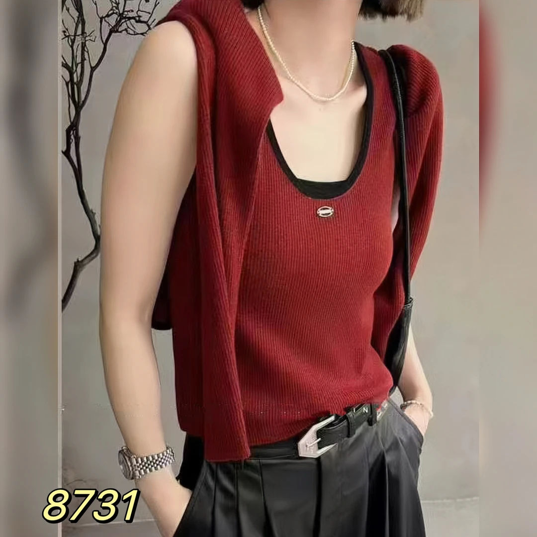 8731（部分无水洗唛，介意慎拍）SANFAN新款针织衫