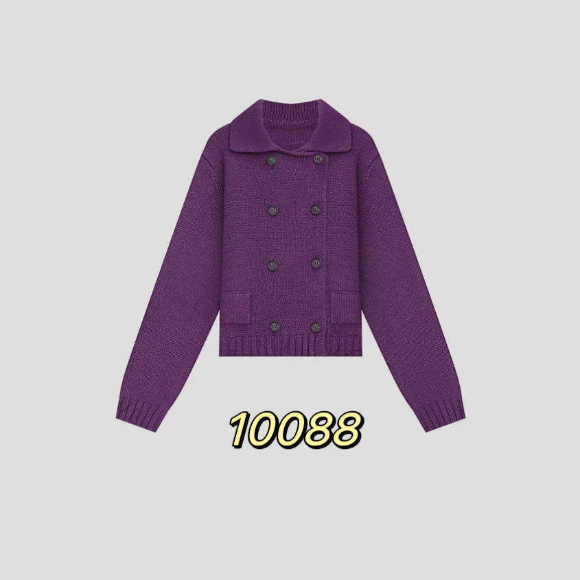 10088（部分无水洗唛，介意慎拍）SANFAN新款针织衫