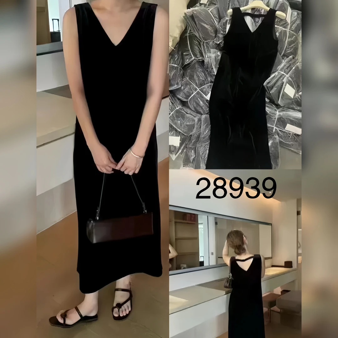 28939（部分无水洗唛，介意慎拍）SANFAN新款连衣裙