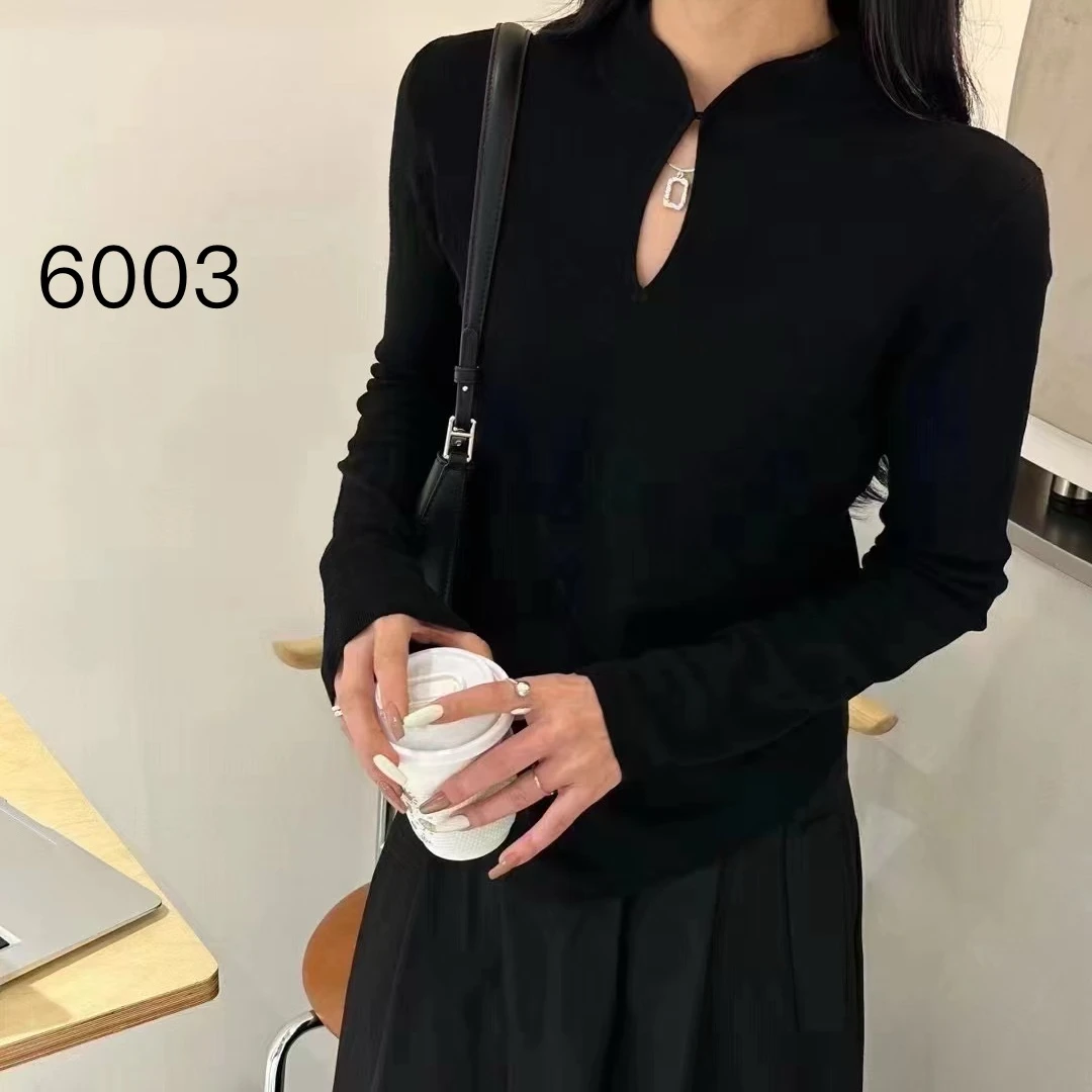 6003  （部分无水洗唛，介意慎拍）SANFAN新款针织衫