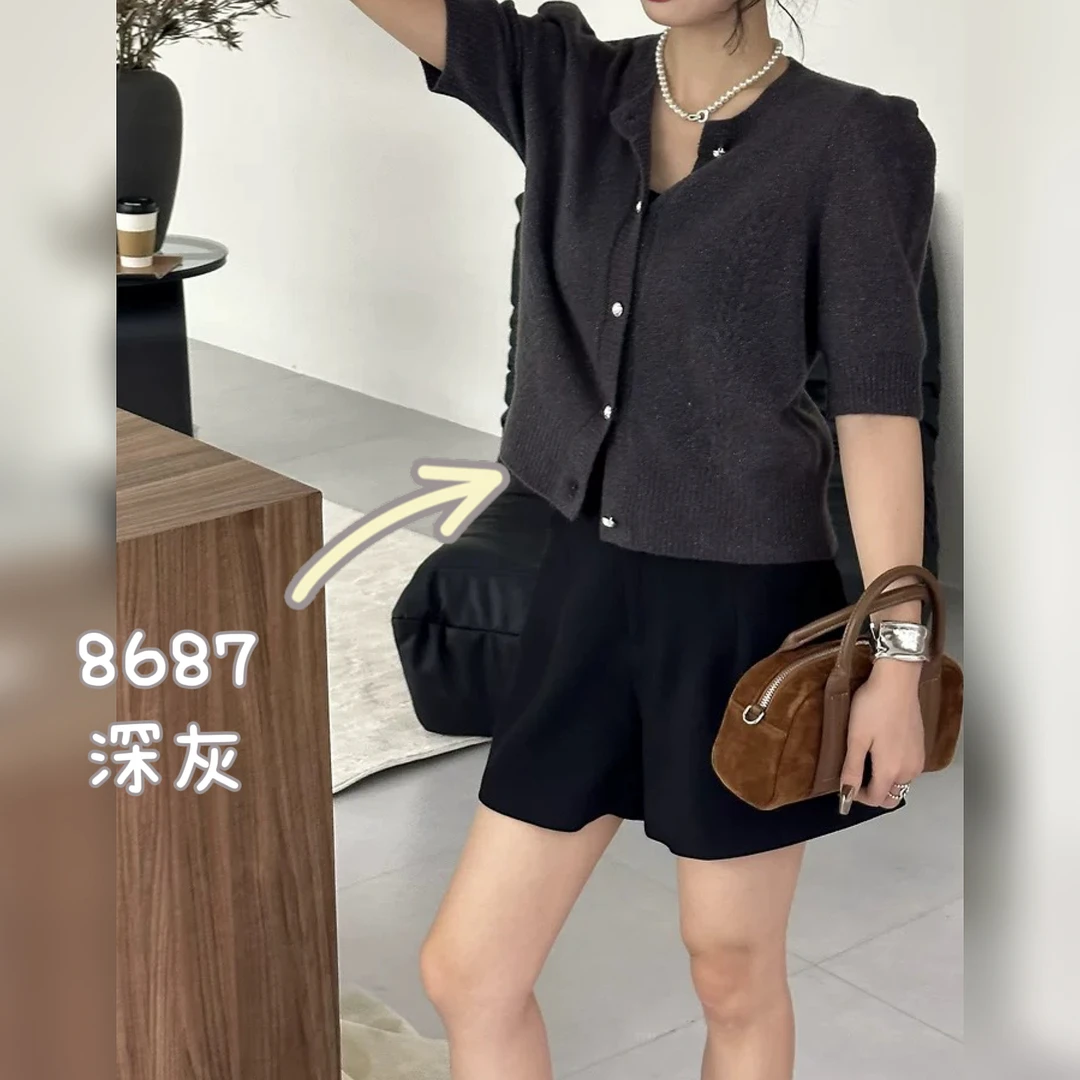 8687（部分无水洗唛，介意慎拍）SANFAN新款针织衫