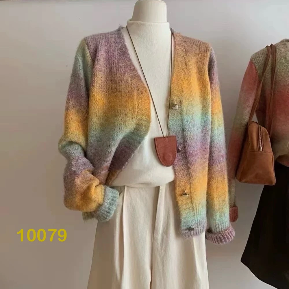 10079（部分无水洗唛，介意慎拍）SANFAN新款针织衫