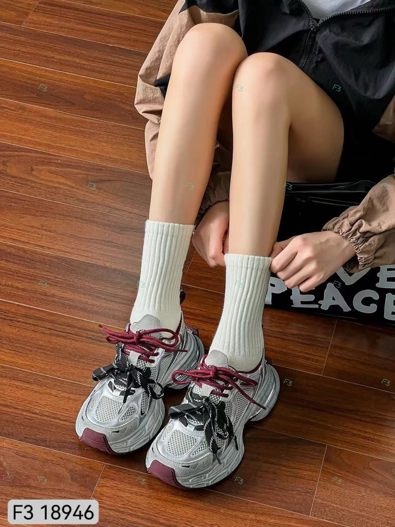 真皮厚底老爹鞋女2024秋季新款韩版透气百搭显脚小休闲复古运动鞋