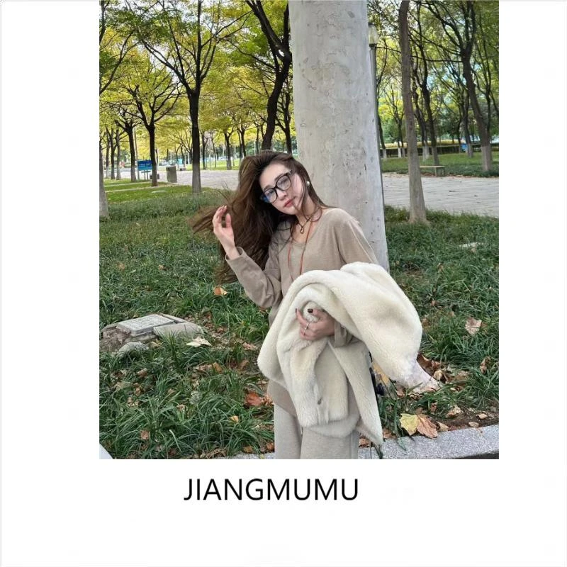 20253-2款加绒U领打底T恤