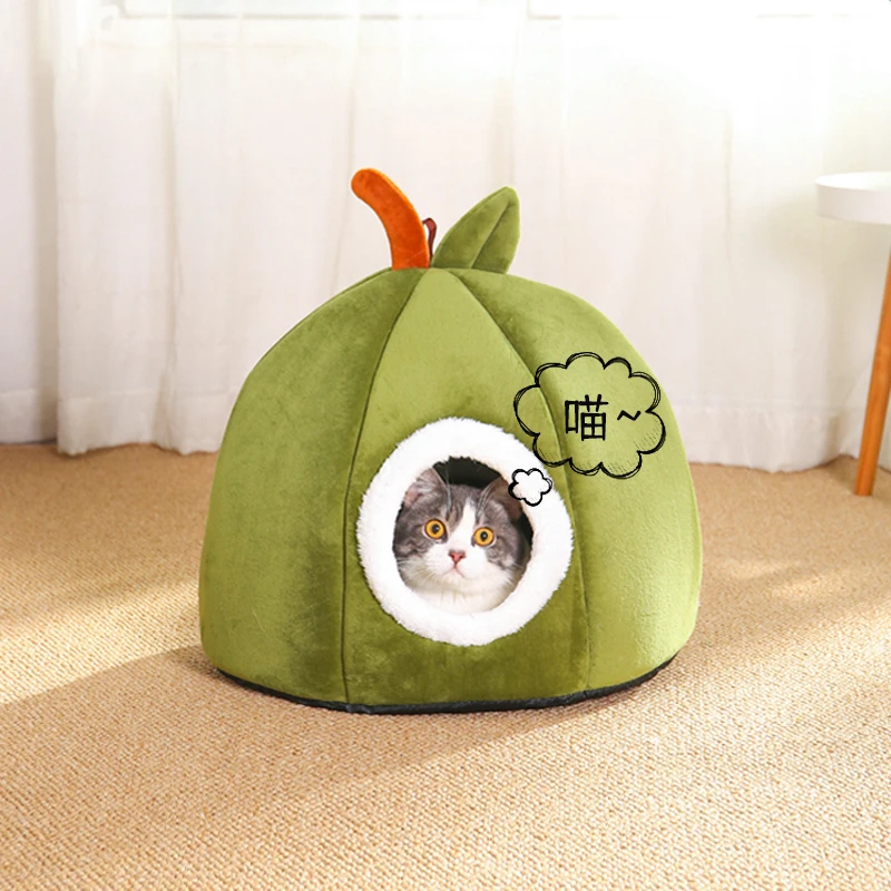猫窝冬季保暖封闭式猫窝四季通用冬天全闭式加厚平替好物超萌好物