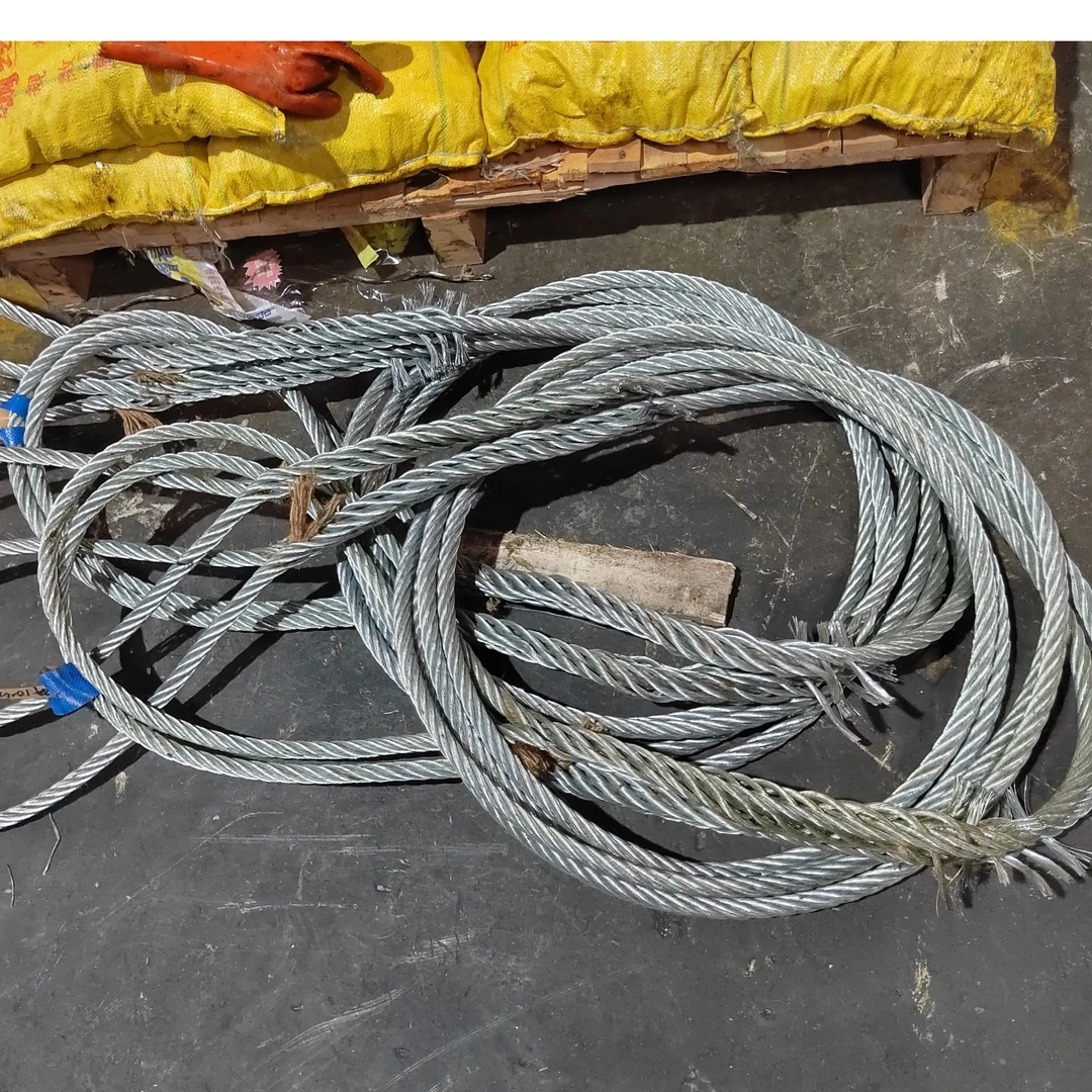 镀锌钢丝绳叉编定制各种型号，默认编叉钢丝绳白色无油钢丝绳