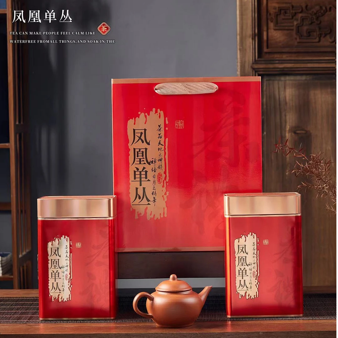 2024头采春茶蜜兰香潮州凤凰单丛蜜兰香500克礼盒罐装茶叶