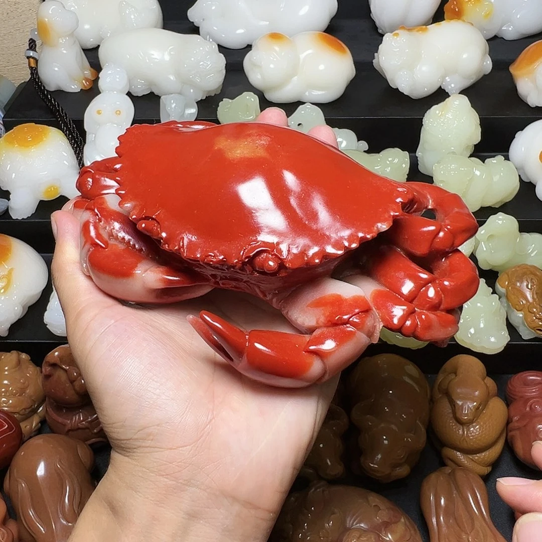 长石玉把件未镶嵌