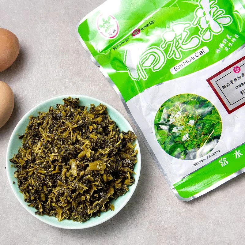 富水湖北京山优质白花菜古法腌制酱菜拌料味香辣下饭菜袋装