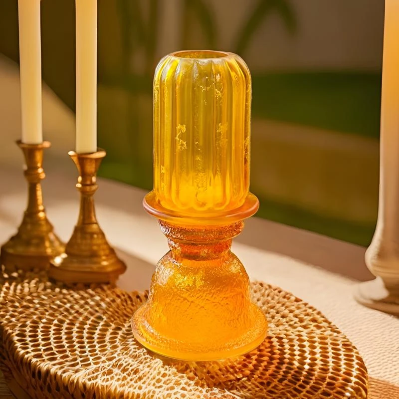 心缘堂皓月当空琉璃烛台高档氛围灯