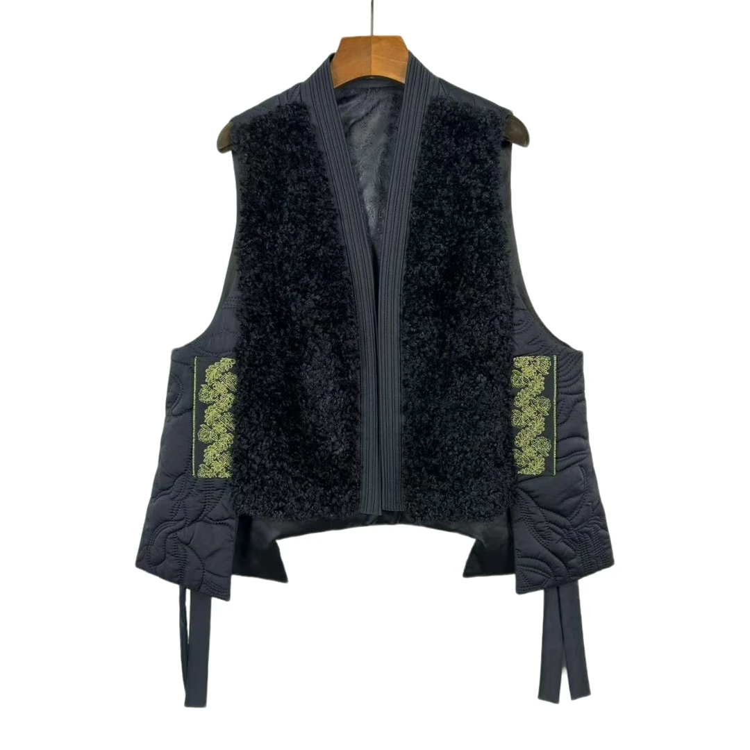 朱总原创设计J141时尚毛马甲