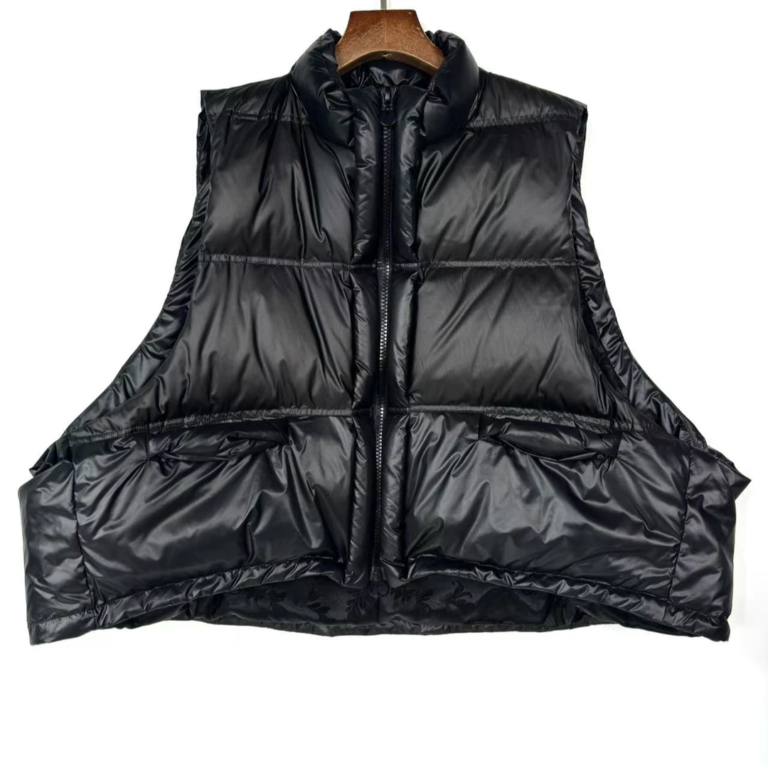 朱总原创设计2024124新款羽绒马夹