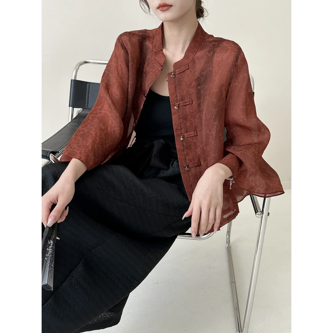 朱总原创设计2024059新款时尚衬衫