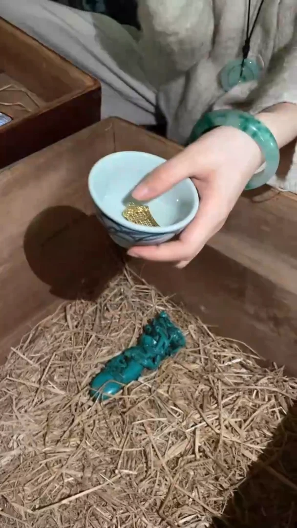 【闪购商品】瓷盖碗摆件