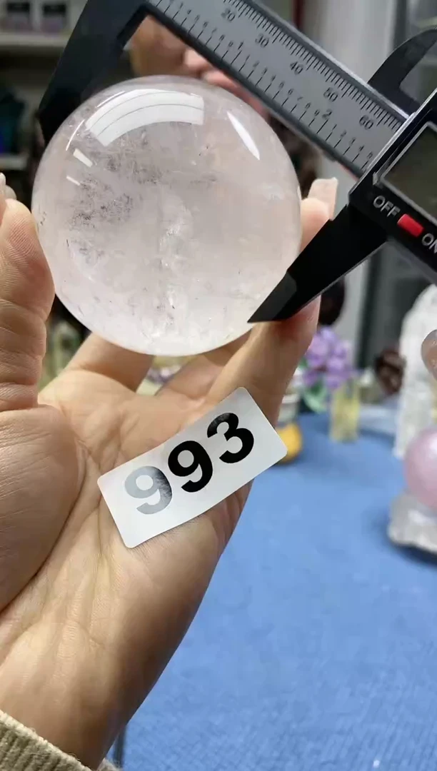 【闪购商品】水晶白球6.5+/993未镶嵌多样性发一件