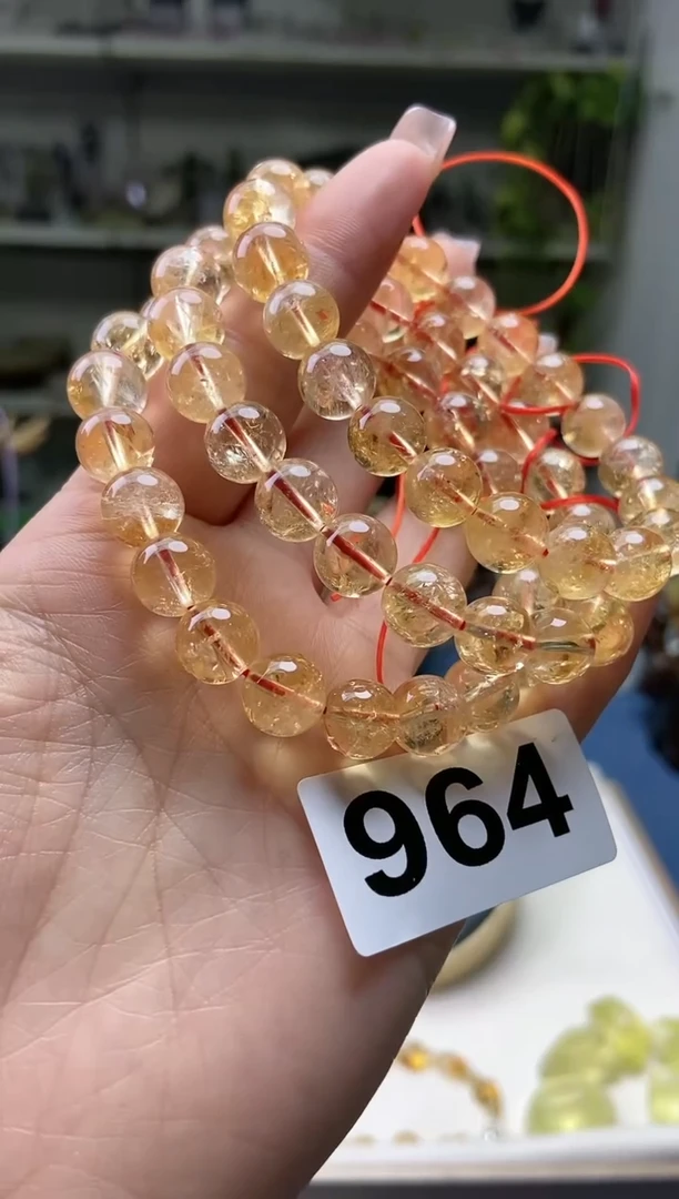 【闪购商品】水晶手链9.5+/964未镶嵌黄阿塞多样性发一件