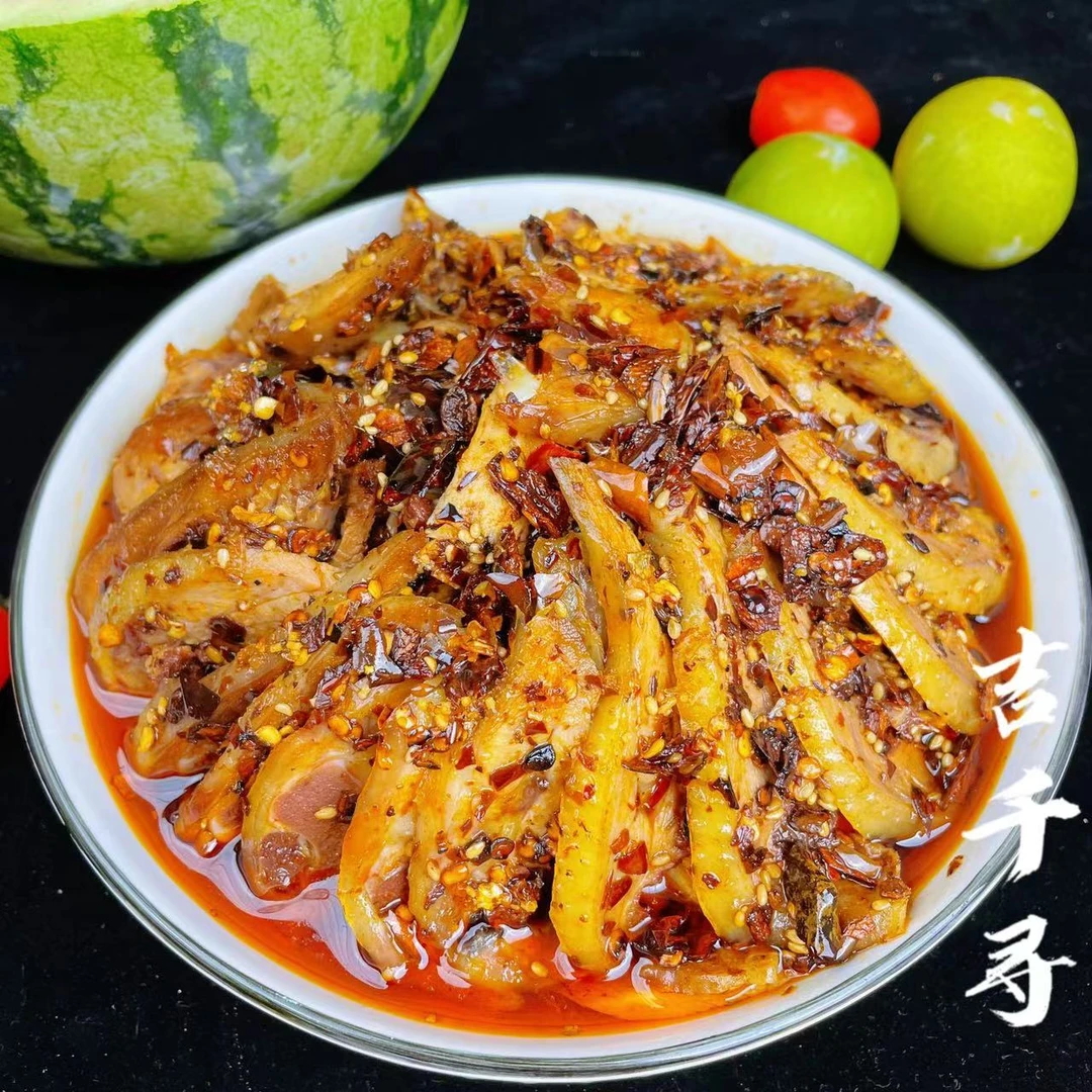 有赠品 吉千寻 重庆丰都麻辣鸡（土鸡 含调料）