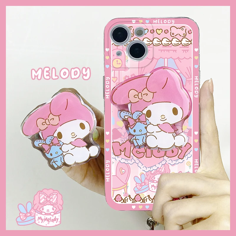 【直边透明壳】手机壳直边透明苹果15防摔iphone15美乐蒂