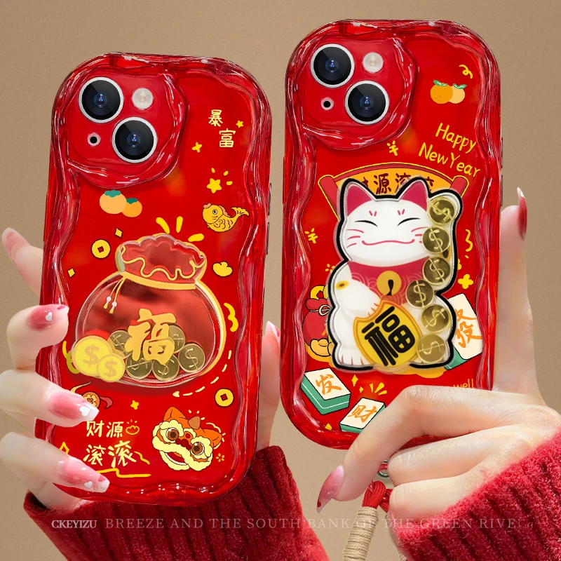 【奶油框硅胶壳】苹果华为vivo荣耀oppo小米iPhone钱袋子手机壳