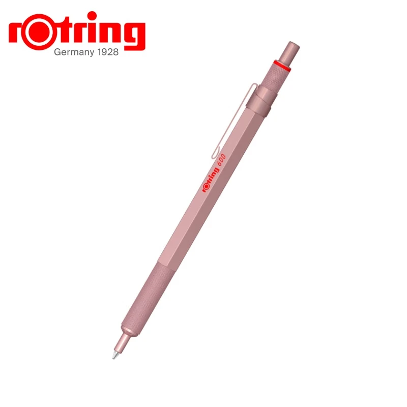 rotring 红环600圆珠笔进口高档金属质感日常书写签字笔原子笔
