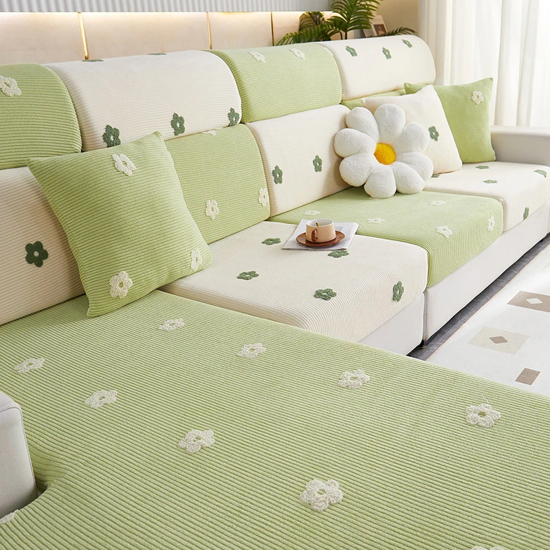 欧彩芳华四季通用沙发套罩全包万能套弹力加厚防滑通用型沙发垫
