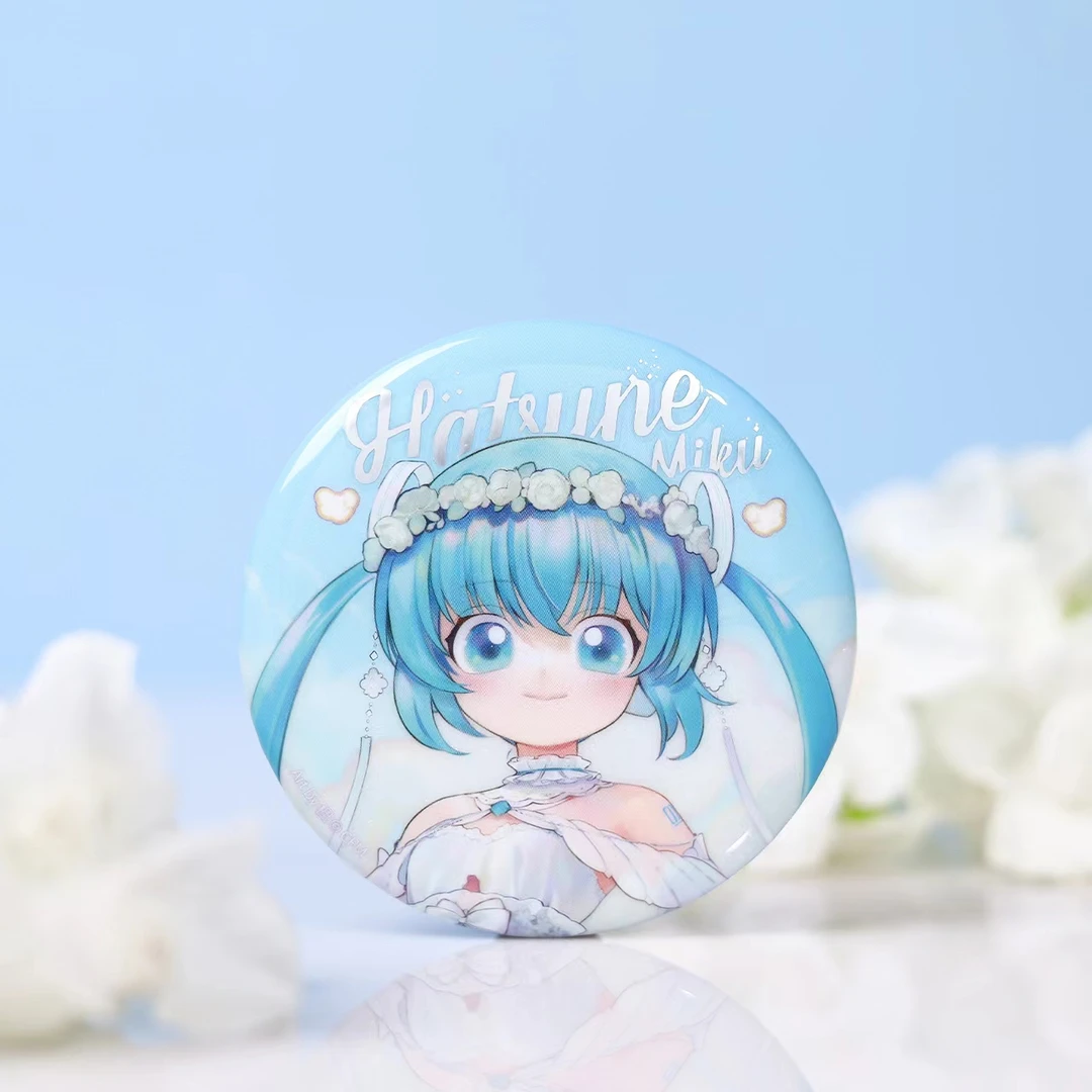 【bilibili官方正版】初音未来miku39未来之约吧唧马口铁徽章海报