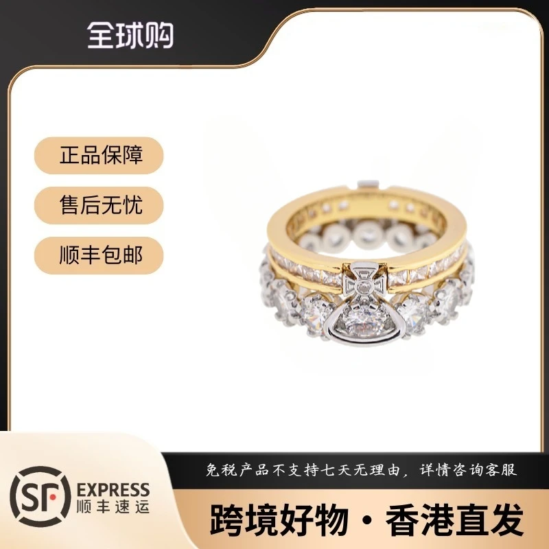 Vivienne Westwood西太后 双环两用戒指64040106-02W108-IM