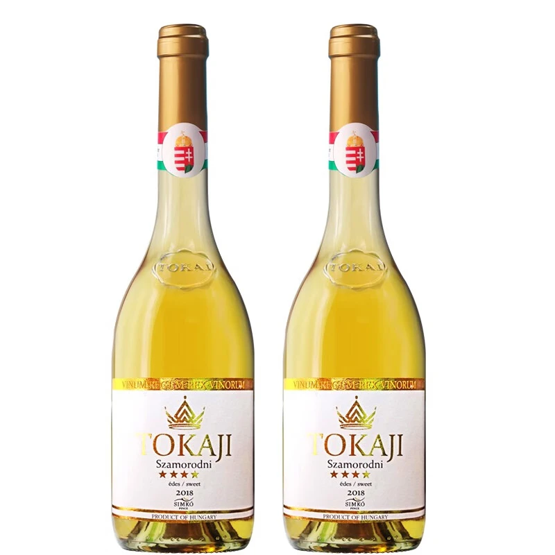 托卡伊TOKAJI贵腐酒甜白葡萄酒匈牙利进口思慕客500ml装雷司令