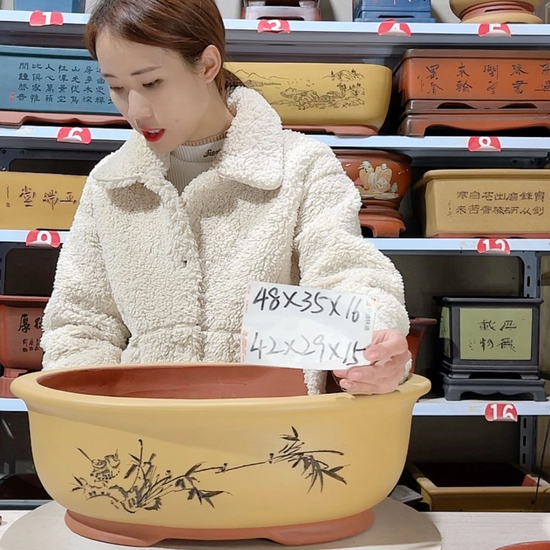 【闪购商品】紫砂花盆