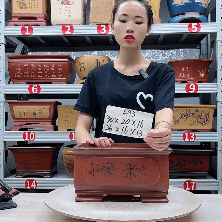 紫砂花盆紫砂花盆