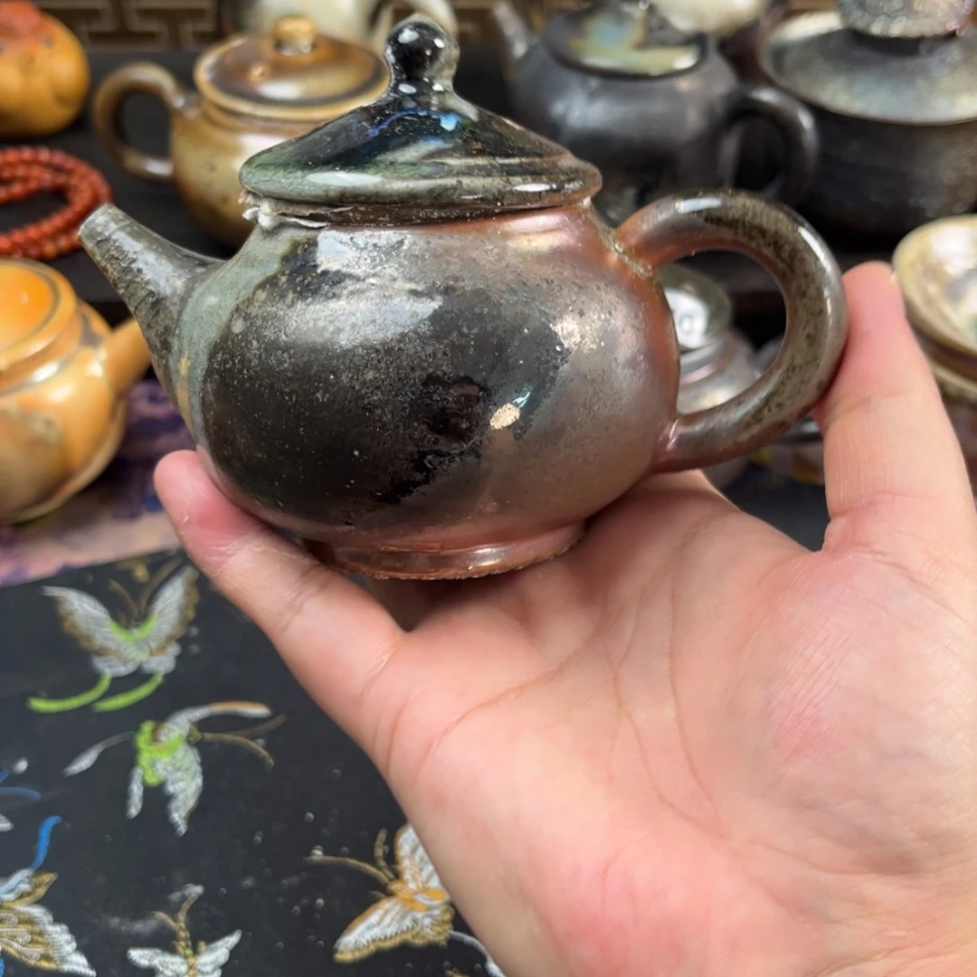 杯柴烧茶器主人壶壶