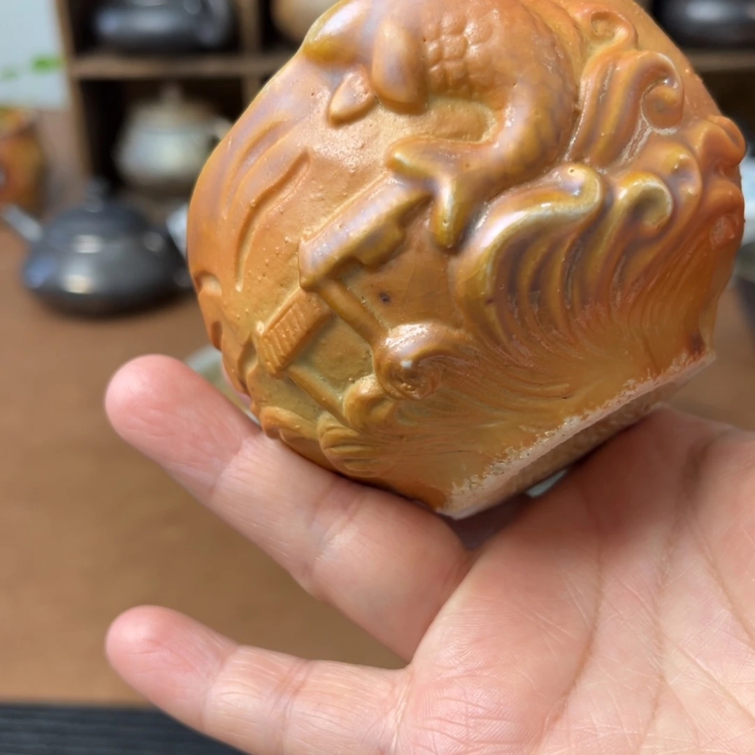 壶柴烧茶器主人杯子