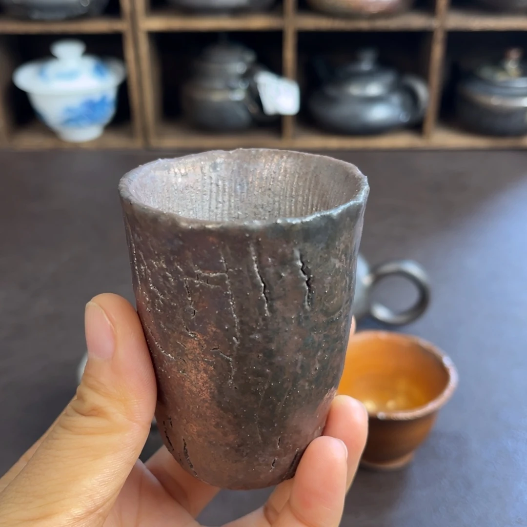 杯柴烧茶器主人杯子