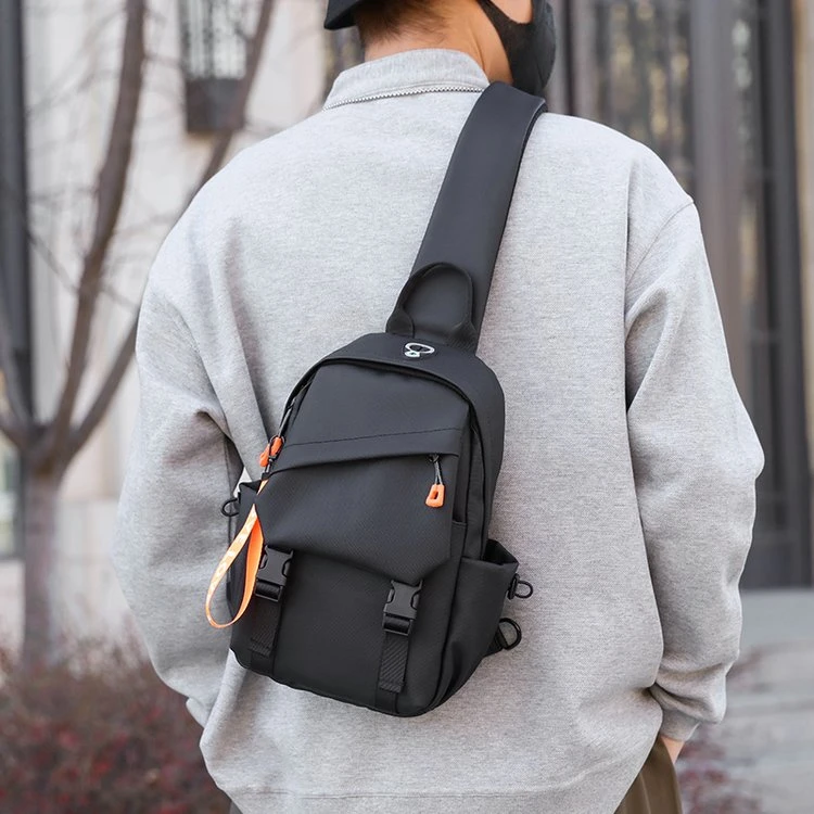 单肩斜挎包运动时尚户外休闲防水多功能简约肩包88037-1