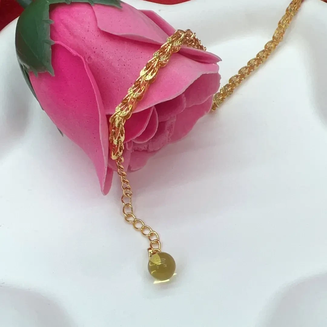 天然珠宝琥珀蓝珀镂空凤尾手链送证书礼盒K167