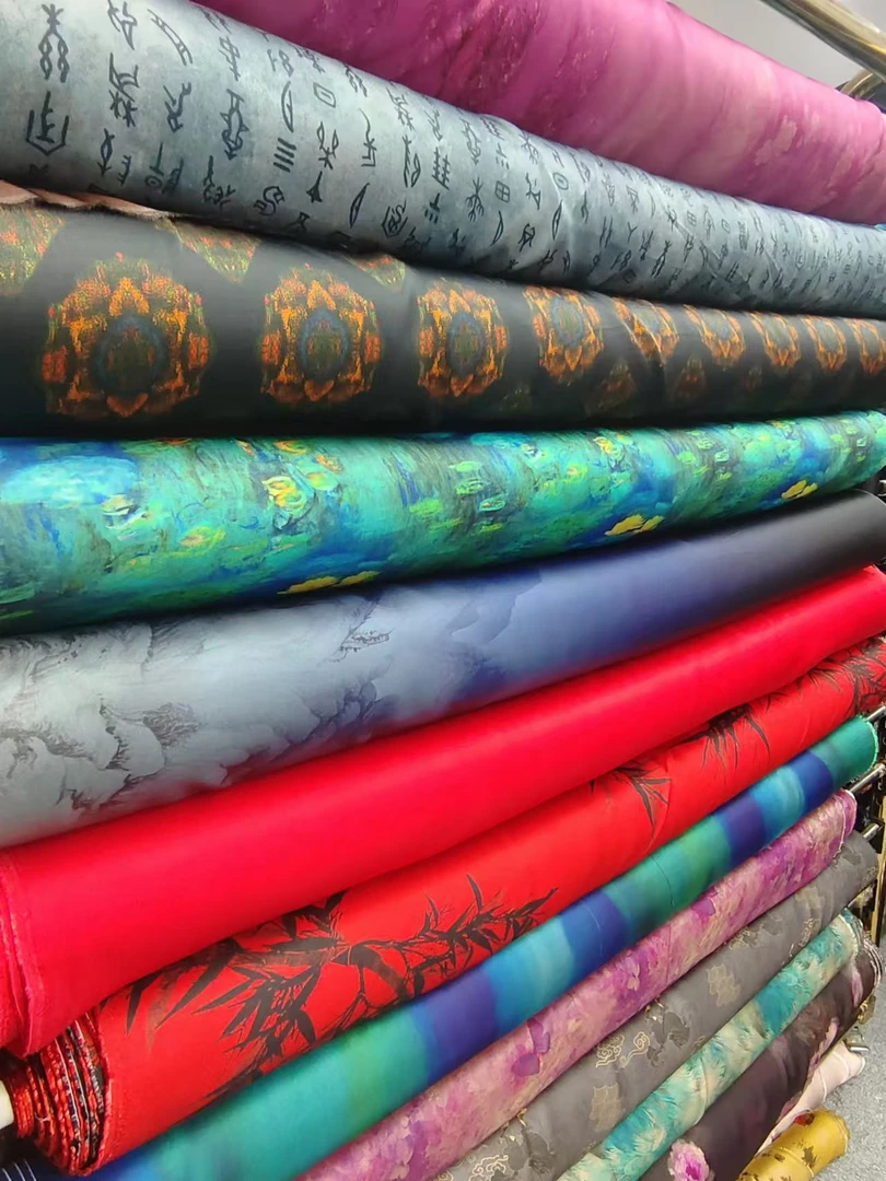 【1号】 布头 桑蚕丝香云纱红云纱绸缎布料