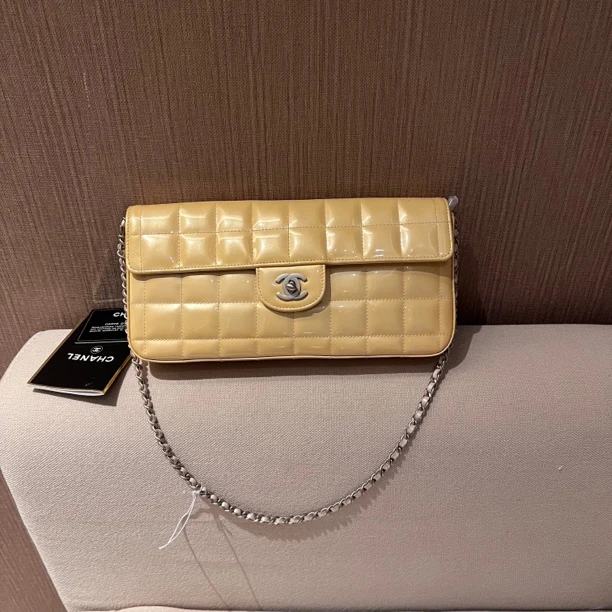 95新 Chanel/香奈儿 冰格CF法棍包 鱼鱼