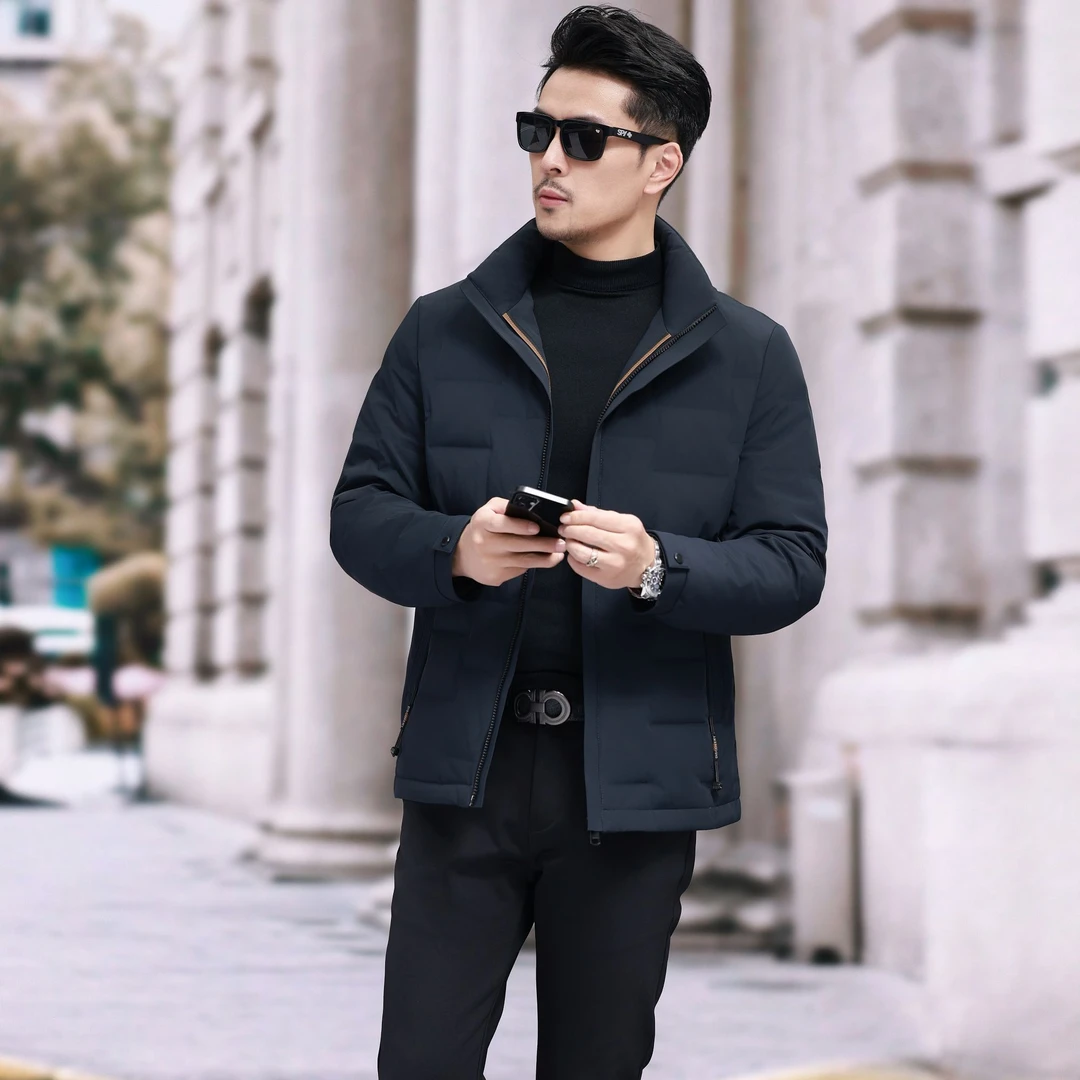 男士冬季新品保暖羽绒服821