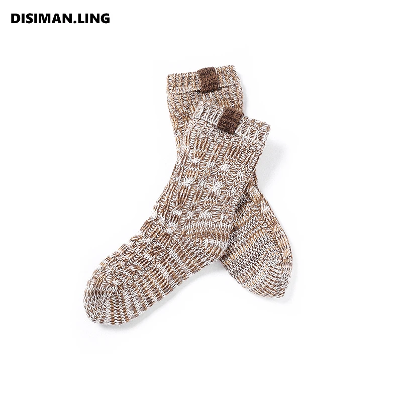 迪丝嫚苓多色袜子针织休闲短款保暖秋冬百搭小众设计感时尚女士