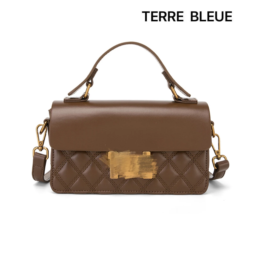 TERREBLEUE【官方正品】2023秋冬新款女士百搭单肩手提包88615