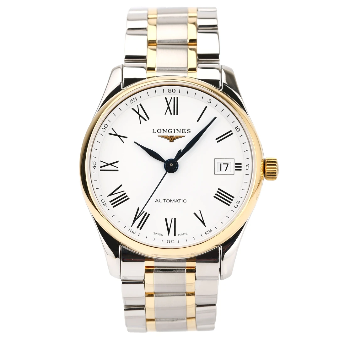 95新 Longines/浪琴 淘只/自动男表L2.518.5.11.7表径36公价19200