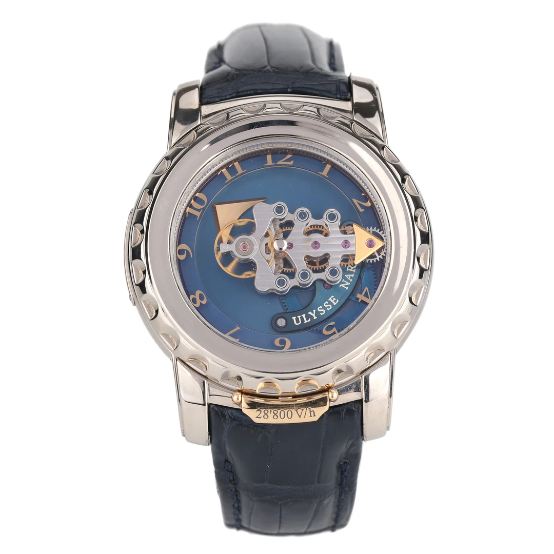 95新 Ulysse Nardin/雅典 手动机械男表020-88表径44.5公价777100
