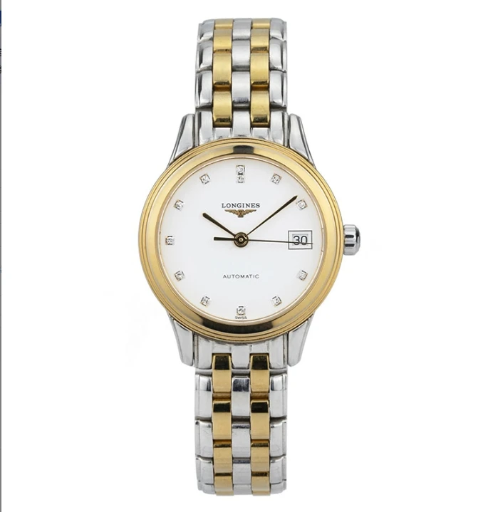 95新 Longines/浪琴 自动女表L4.274.3.27.7表径26