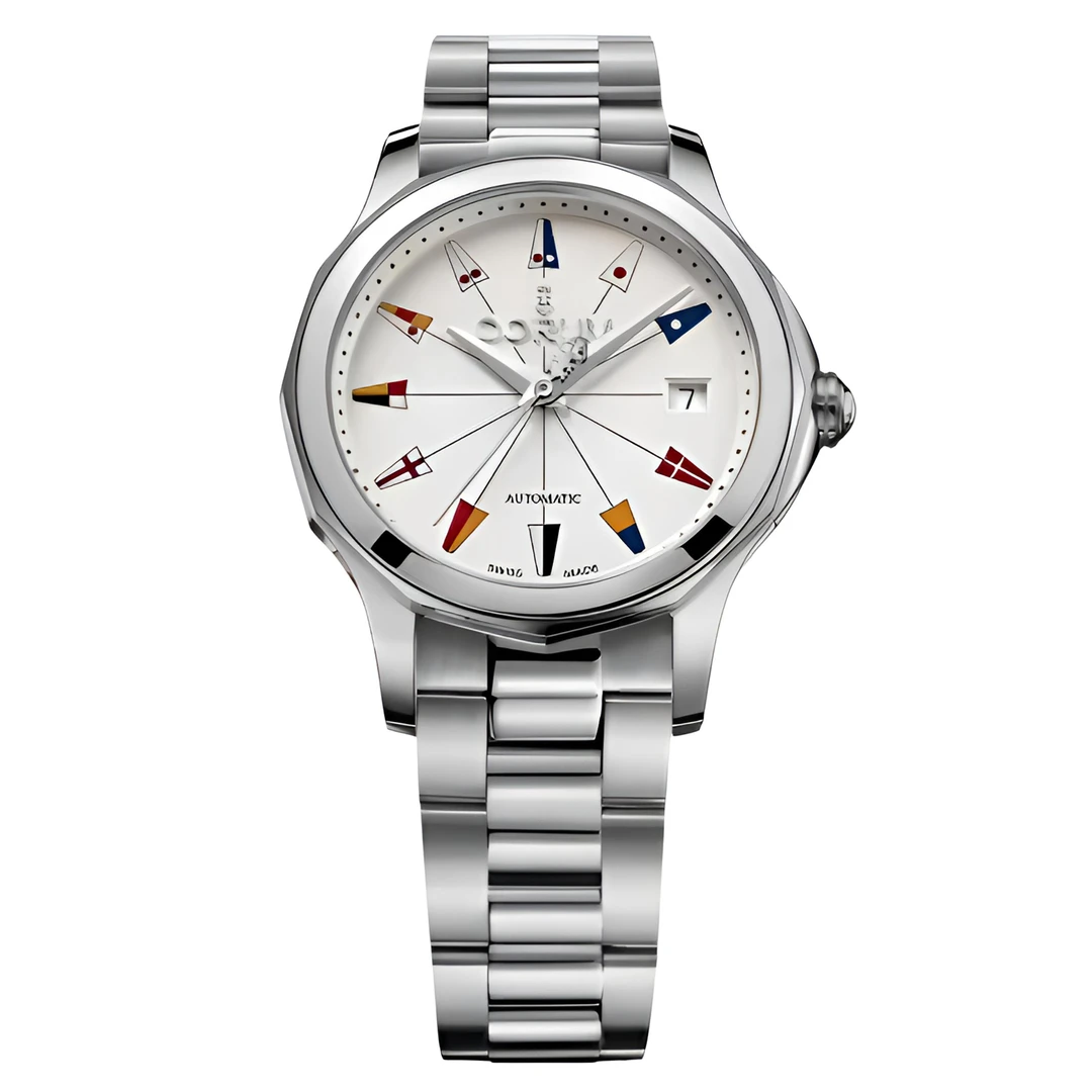 95新 CORUM/昆仑表 海军上将系列自动男表38表径