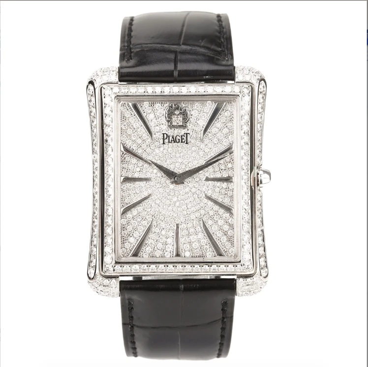 95新 Piaget/伯爵 自动男表G0A32120表径36X46公价208000后镶钻