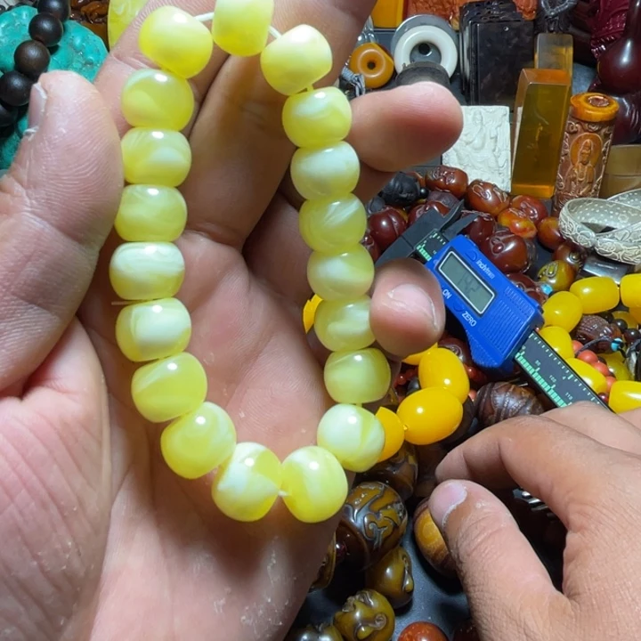 琥珀颈饰未镶嵌琥珀蜜蜡蜜蜡