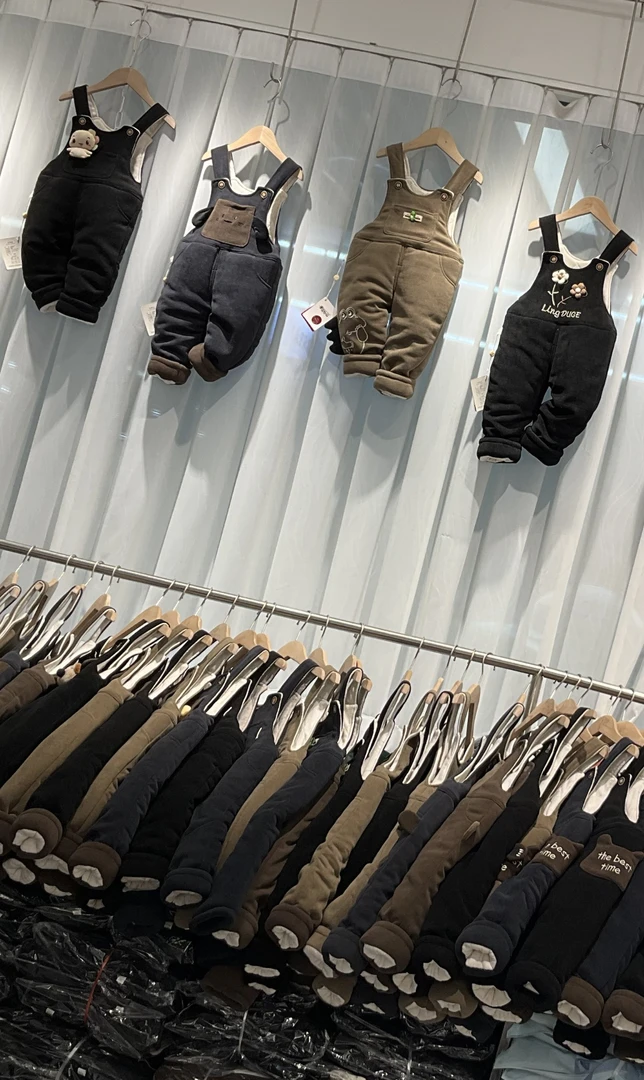 『萌宝贝推荐』加厚款背带裤（400克～450克）