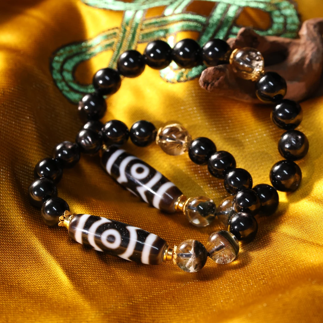 壹加安琪 | xm三眼玛瑙手串多样性发一件