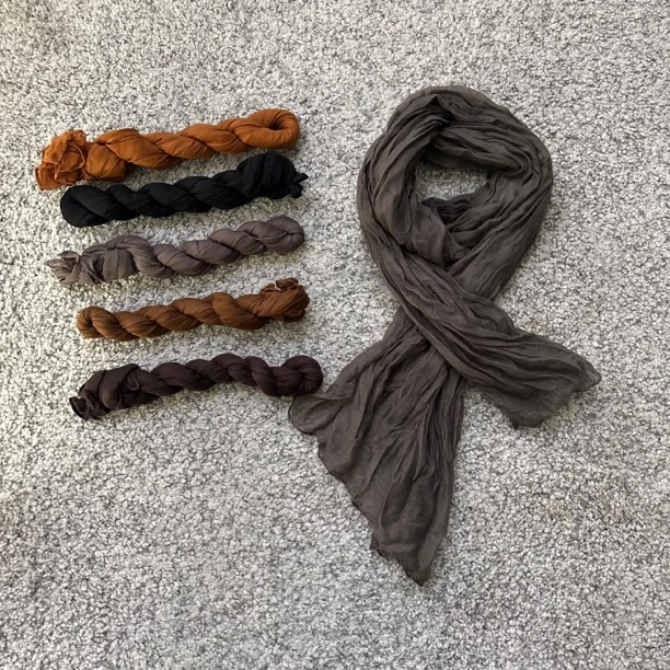 棉麻百搭休闲围巾律动莫兰迪