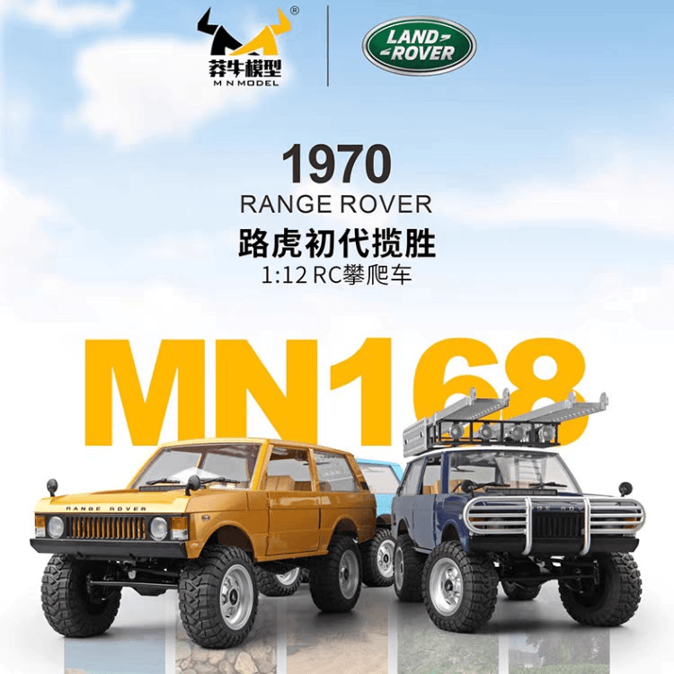 新品莽牛MN168路虎揽胜专业RC越野遥控车四驱攀爬车玩具汽车模型